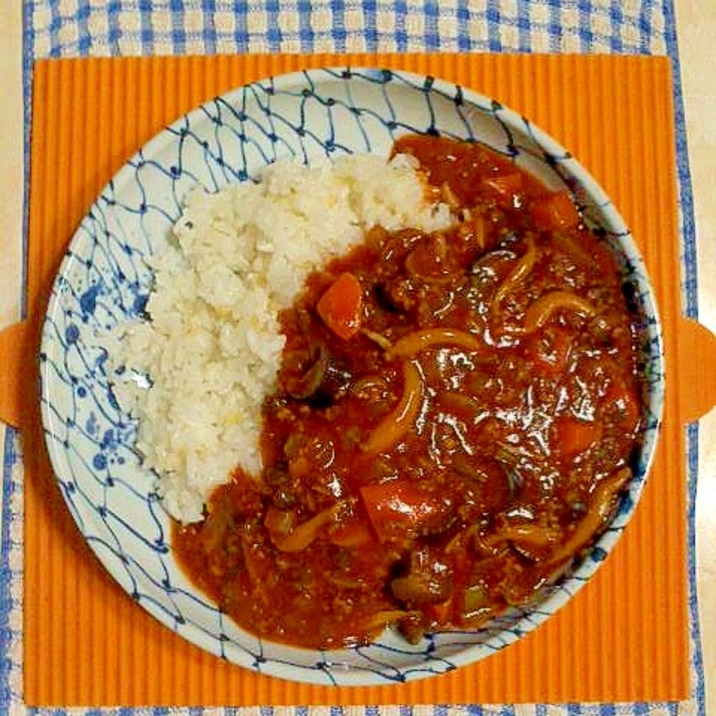 挽肉のハヤシライス♪